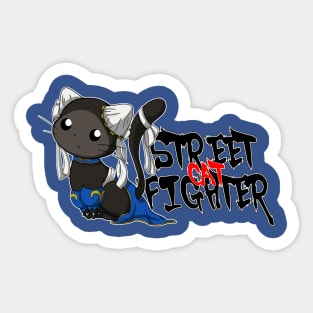 Street Cat Fighter Chun Li Sticker